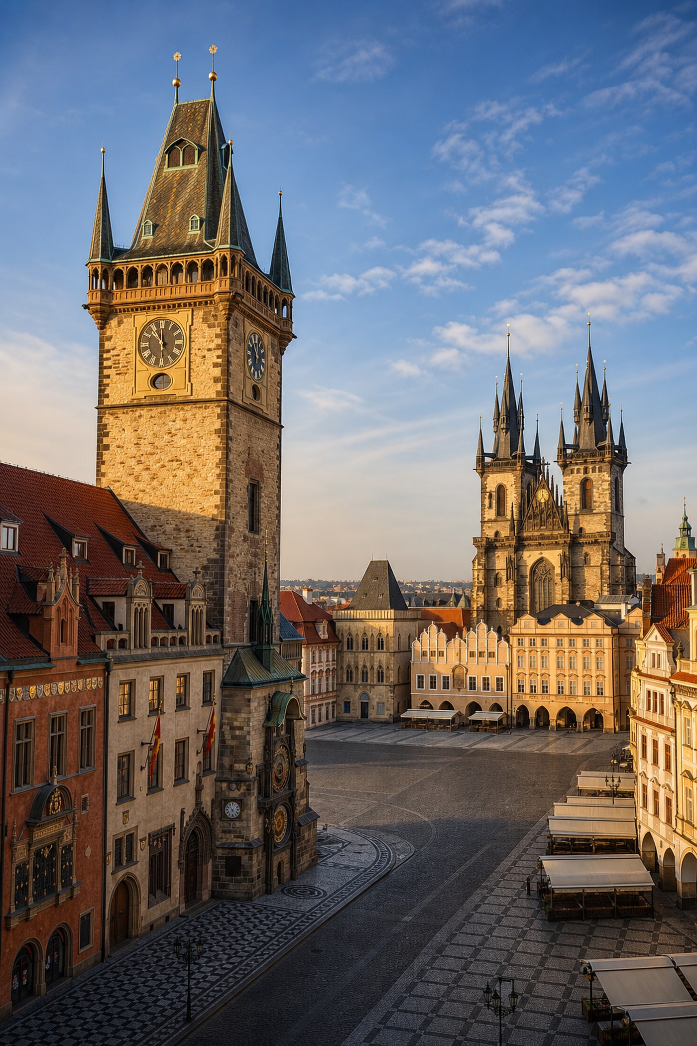 Prague Old Town for the Prague incentive program