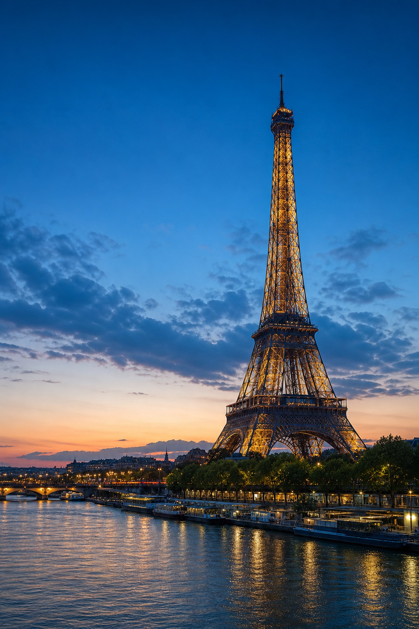 Eiffel Tower in Paris for the France Belgium Netherlands itinerary