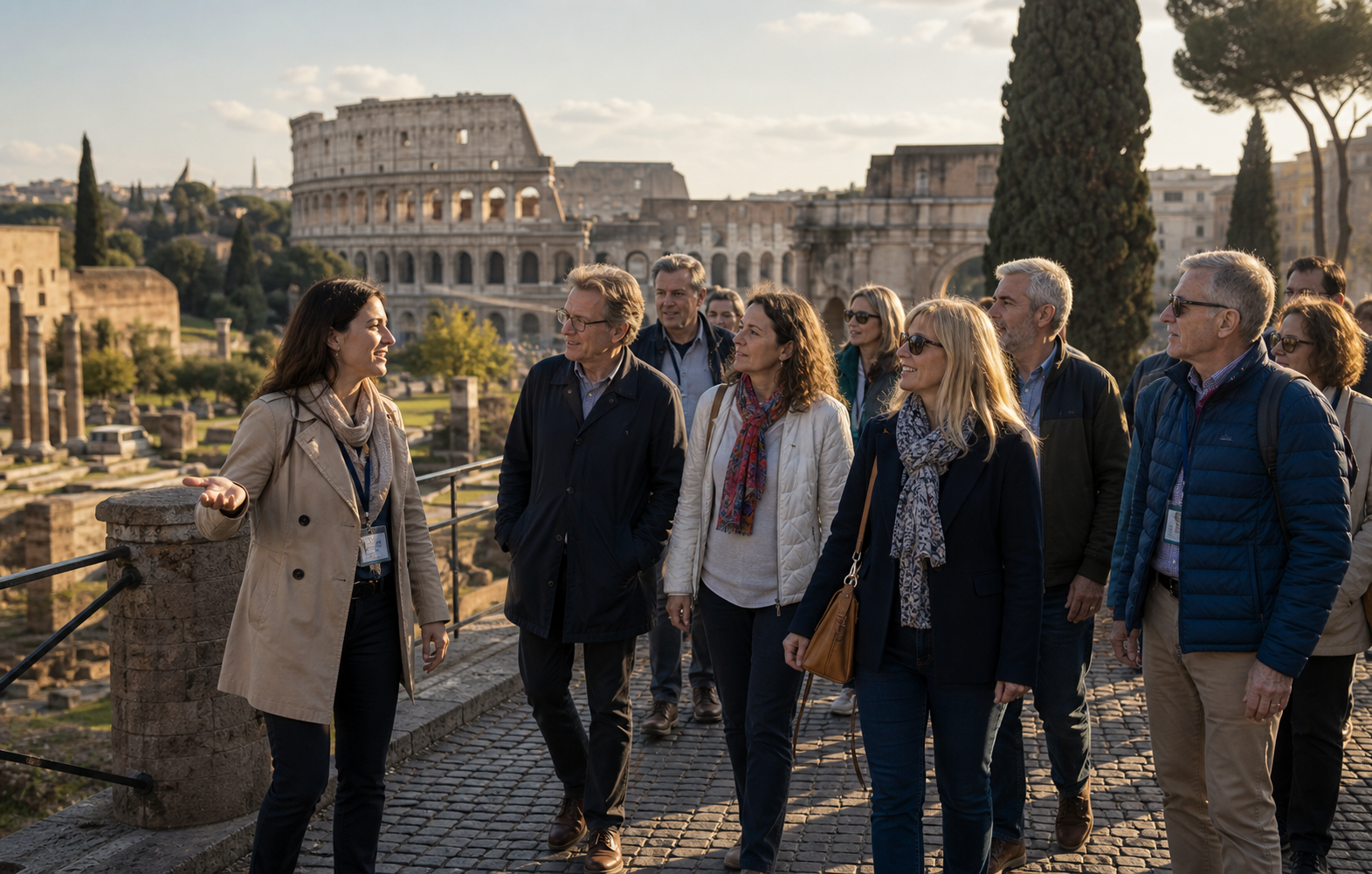 Q Events Rome group travel program with a local host